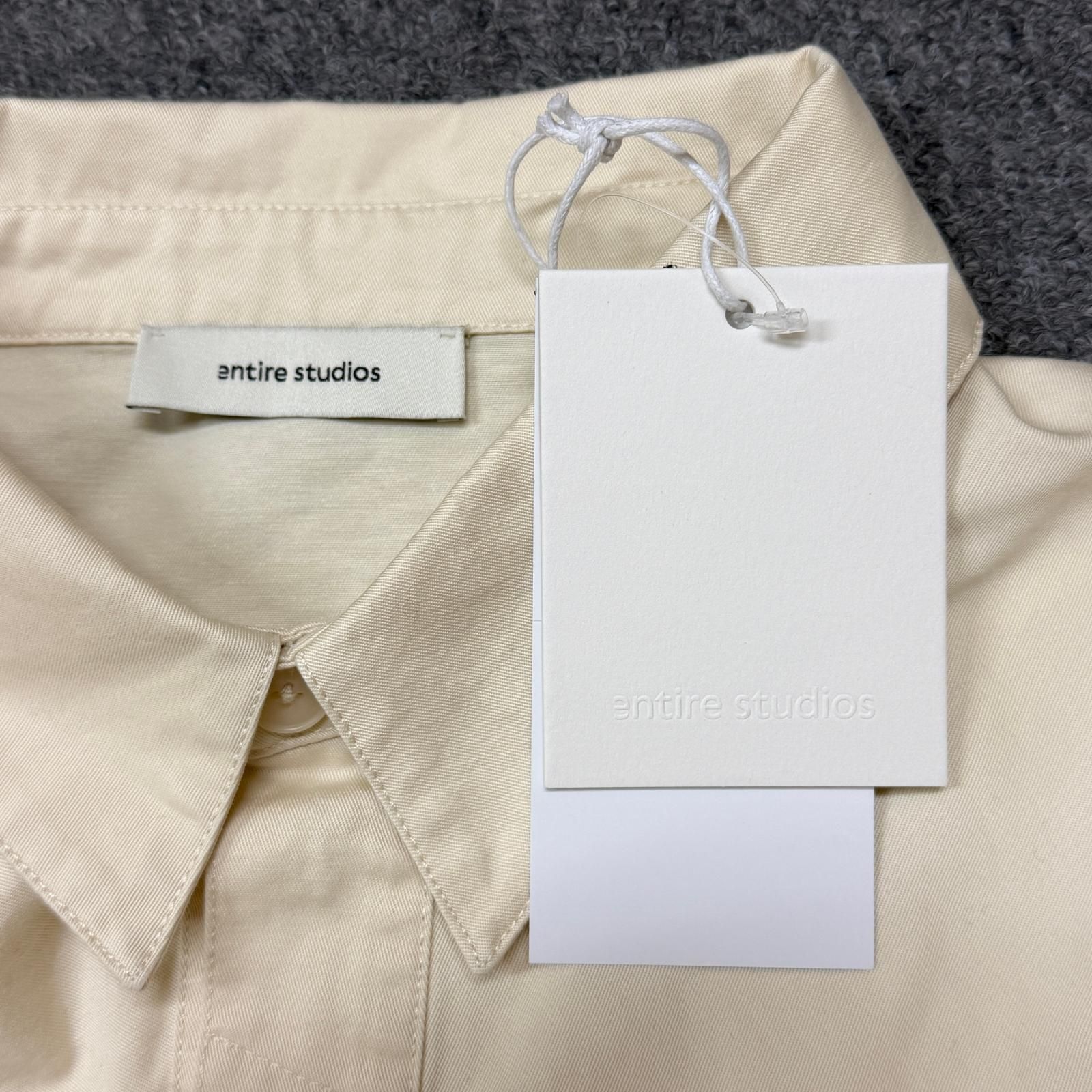参考上代58300円 未使用 entire studios 25SS ANA OVERSHIRT アナ 