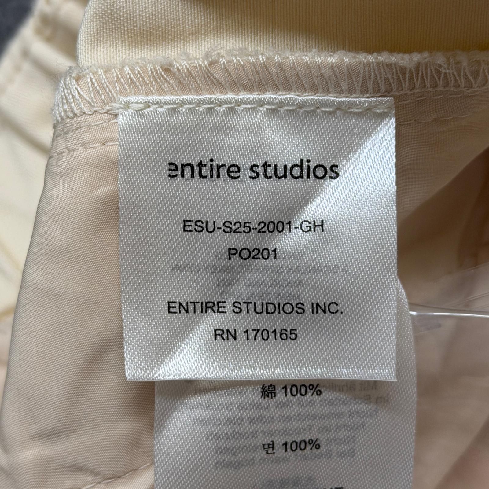 参考上代58300円 未使用 entire studios 25SS ANA OVERSHIRT アナ 