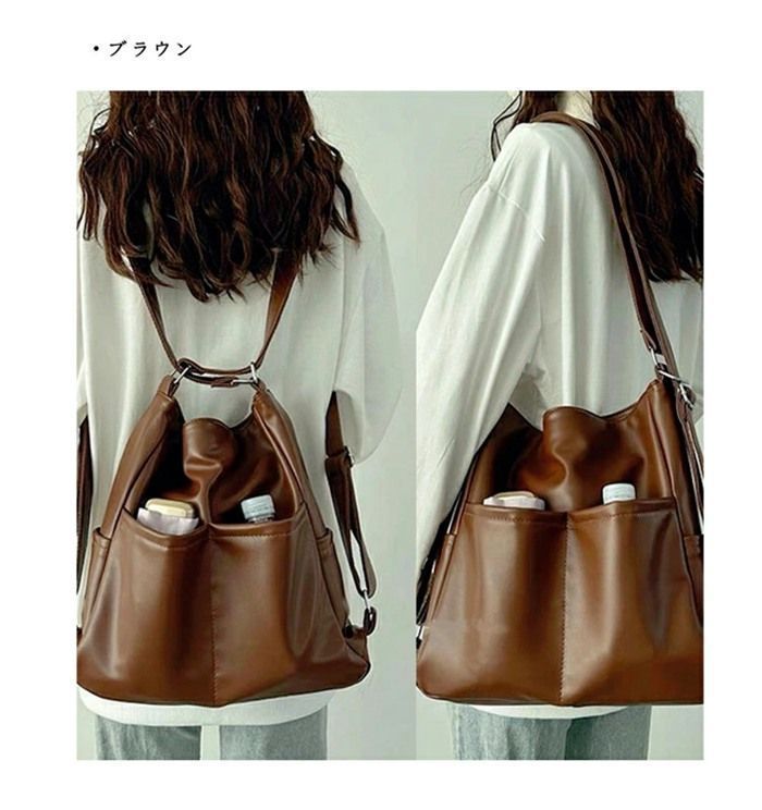 レザー リュック レディース ブラウス 2way 未使用品 VitaFelice（ヴィータフェリーチェ） リュック レディース 小さめ くっ