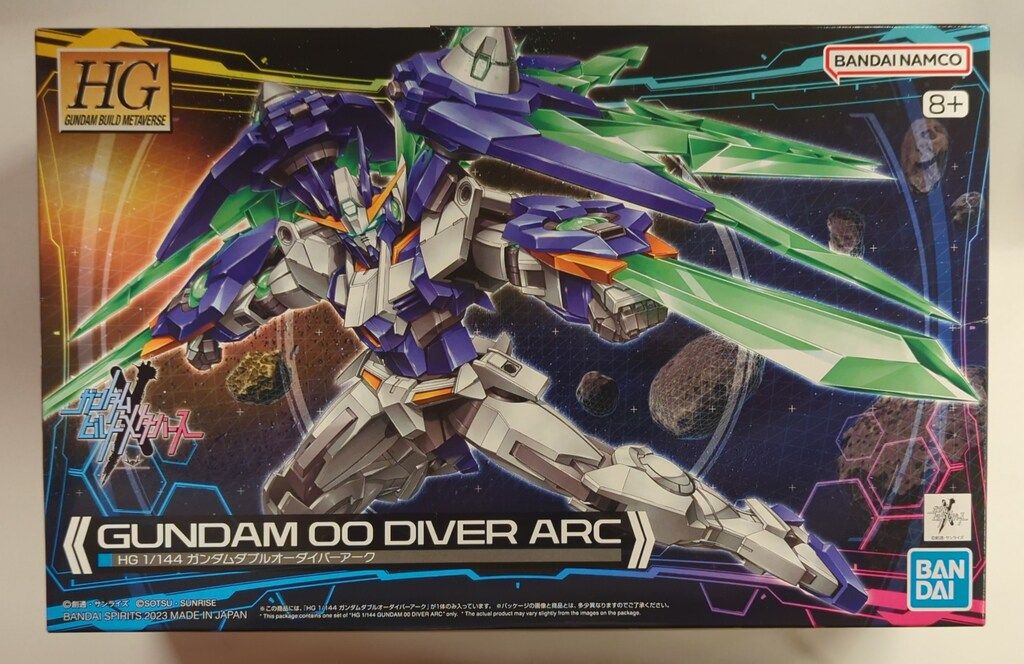 BANDAISPIRITS HG 1/144 ガンダムビルドメタバース ガンダムダブルオー