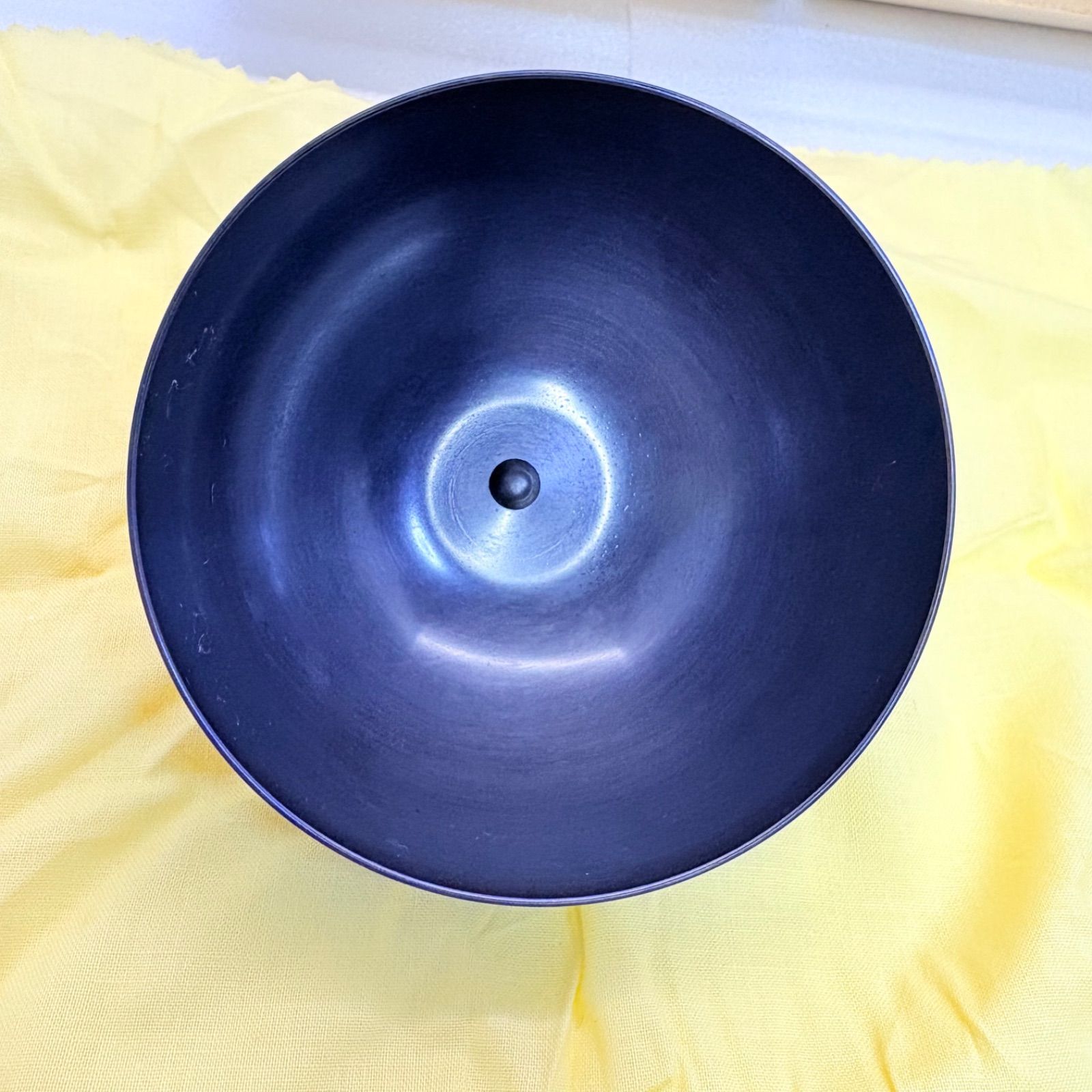 幸来堂 銅製茶入『茄子』グッドデザイン賞受賞 純銅 越後燕伝統工芸