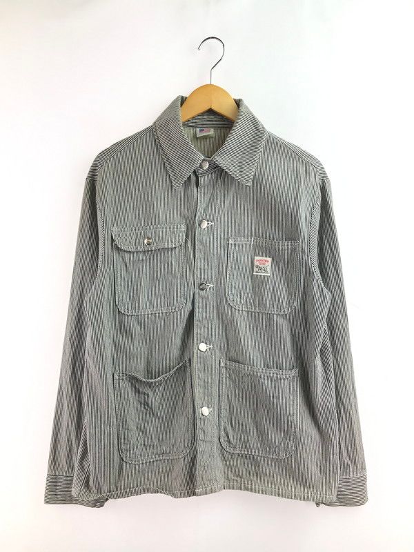 中古品】POINTER ポインター 90's DENIM HICKORY COVERALL 90年代