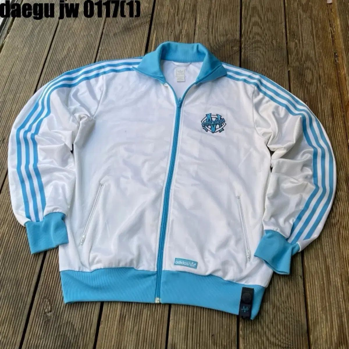 アディダス OM オリンピック マルセイユ トラックジャージ 90 - メルカリ