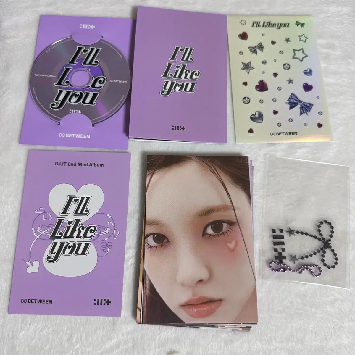 アイリット 開封アルバム トレカ ユナ(YOONA)ミンジュ(MINJU)モカONE