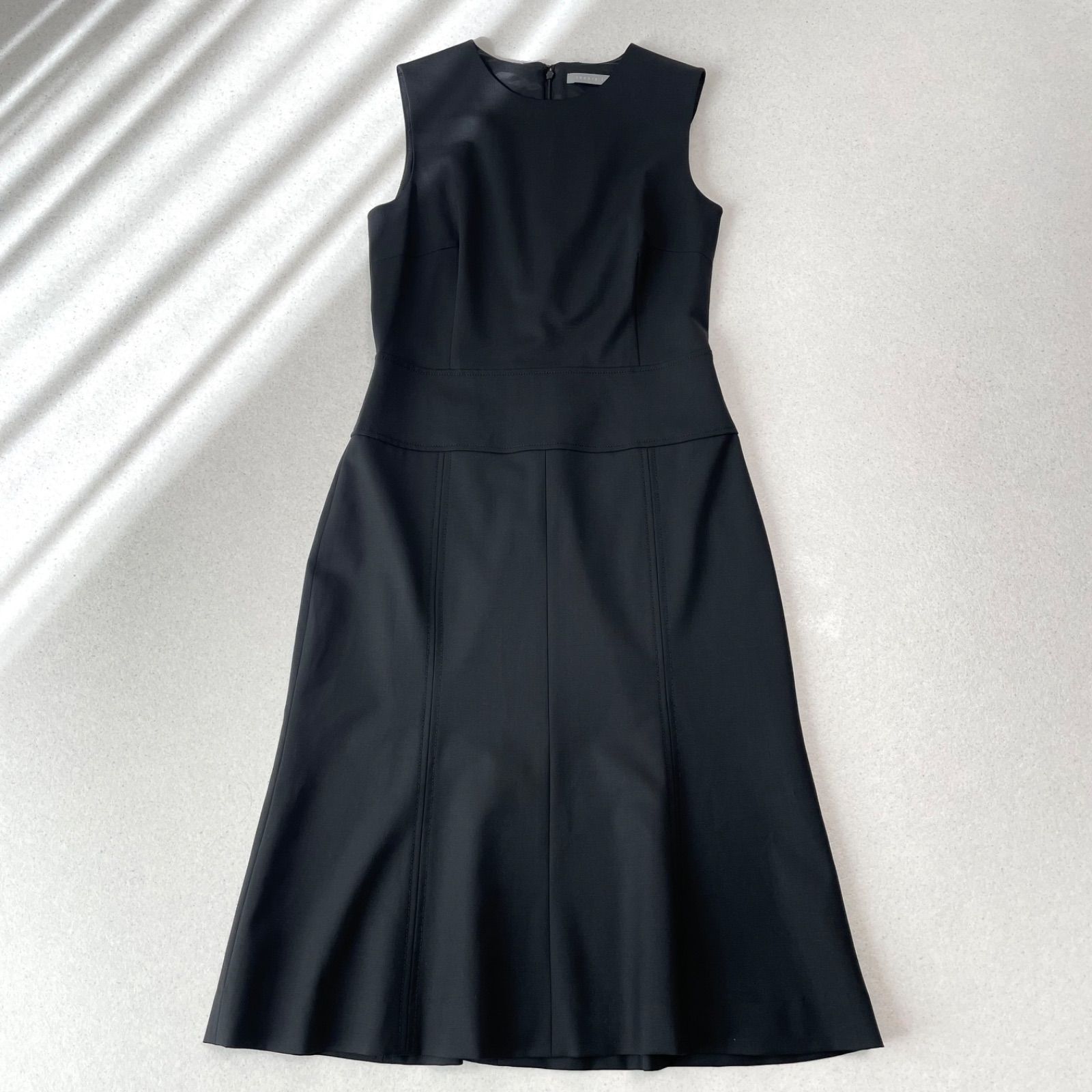 theory luxe セオリーリュクス 美シルエット ノースリーブ ロング