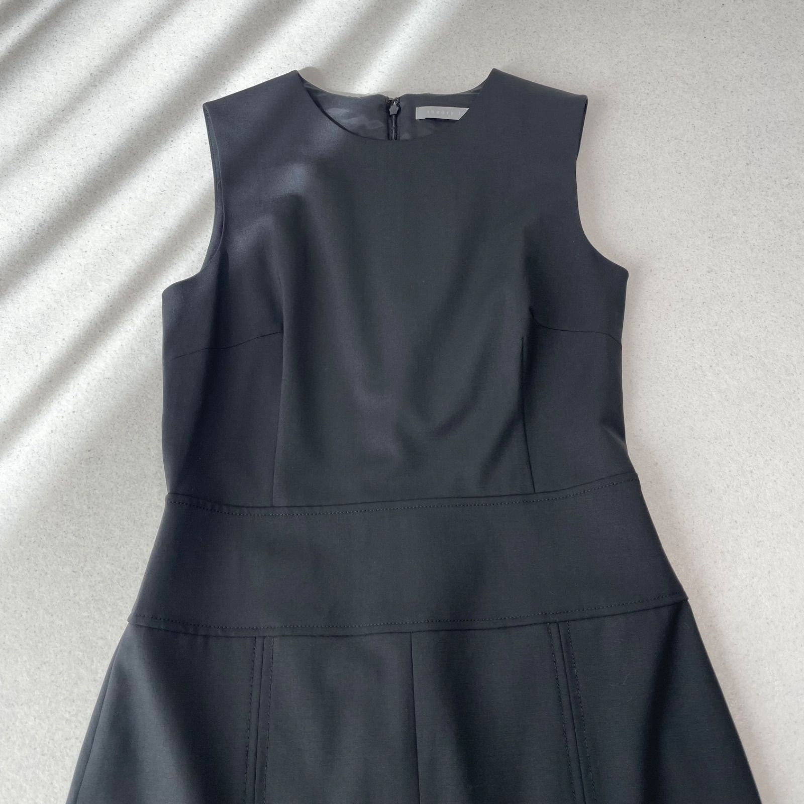 theory luxe セオリーリュクス 美シルエット ノースリーブ ロング