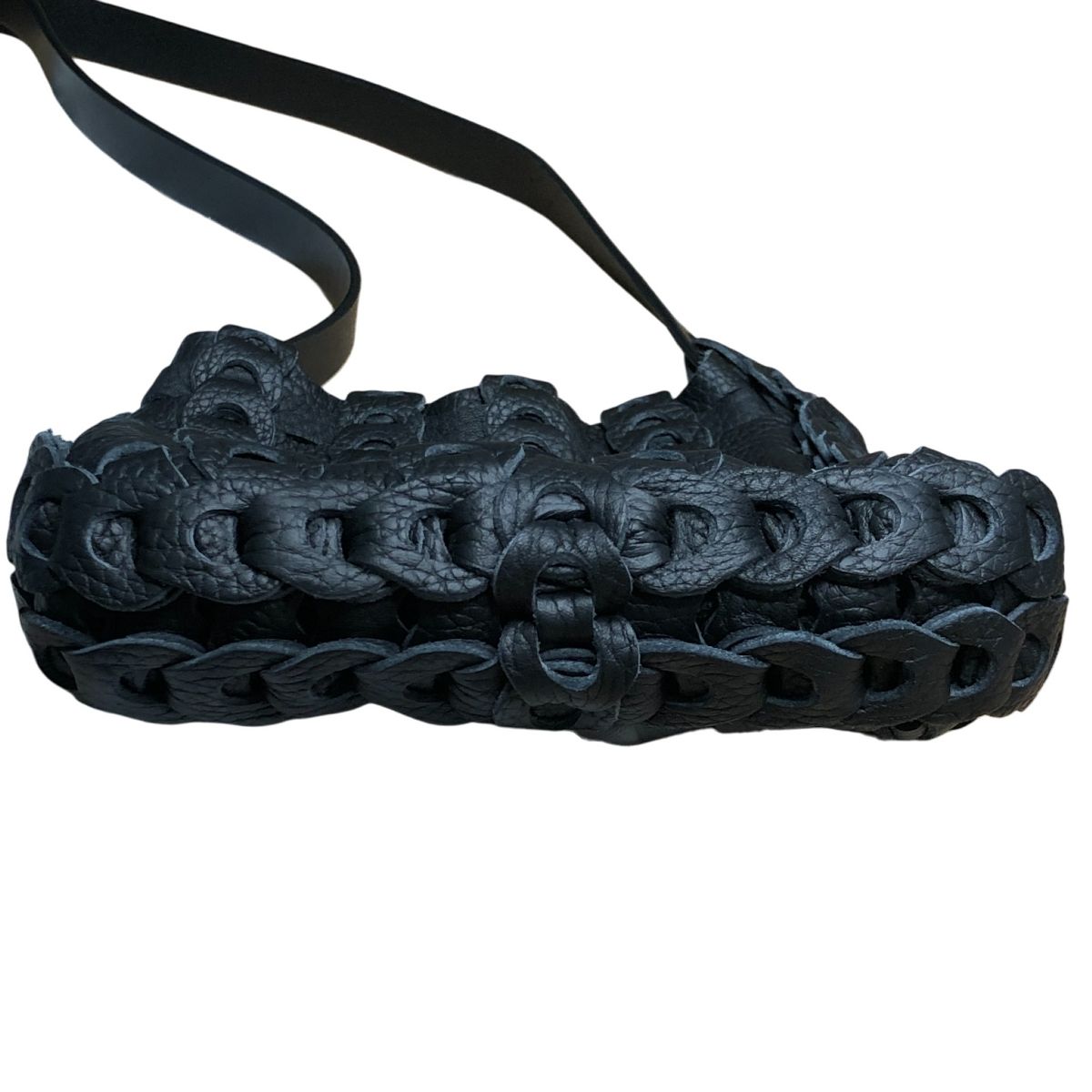 イルミーチョ　boho ショルダーバッグ　2way イルミーチョ il micio BOHO ショルダーバッグ 編み込み レザー