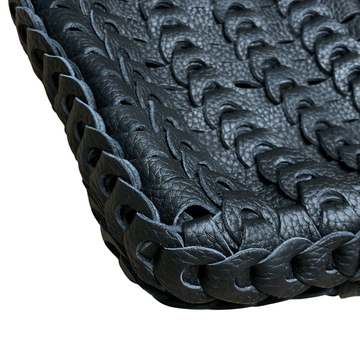 イルミーチョ il micio BOHO ショルダーバッグ 編み込み レザー