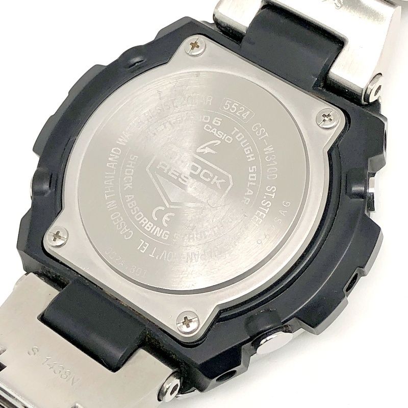 CASIOカシオ Gショック GST-W310D-1AJF 腕時計 ステンレススチール G 