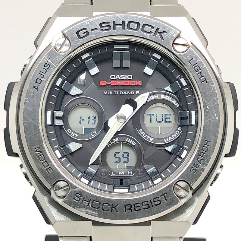CASIOカシオ Gショック GST-W310D-1AJF 腕時計 ステンレススチール G 