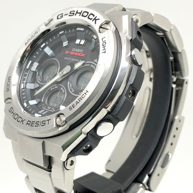 CASIOカシオ Gショック GST-W310D-1AJF 腕時計 ステンレススチール G 