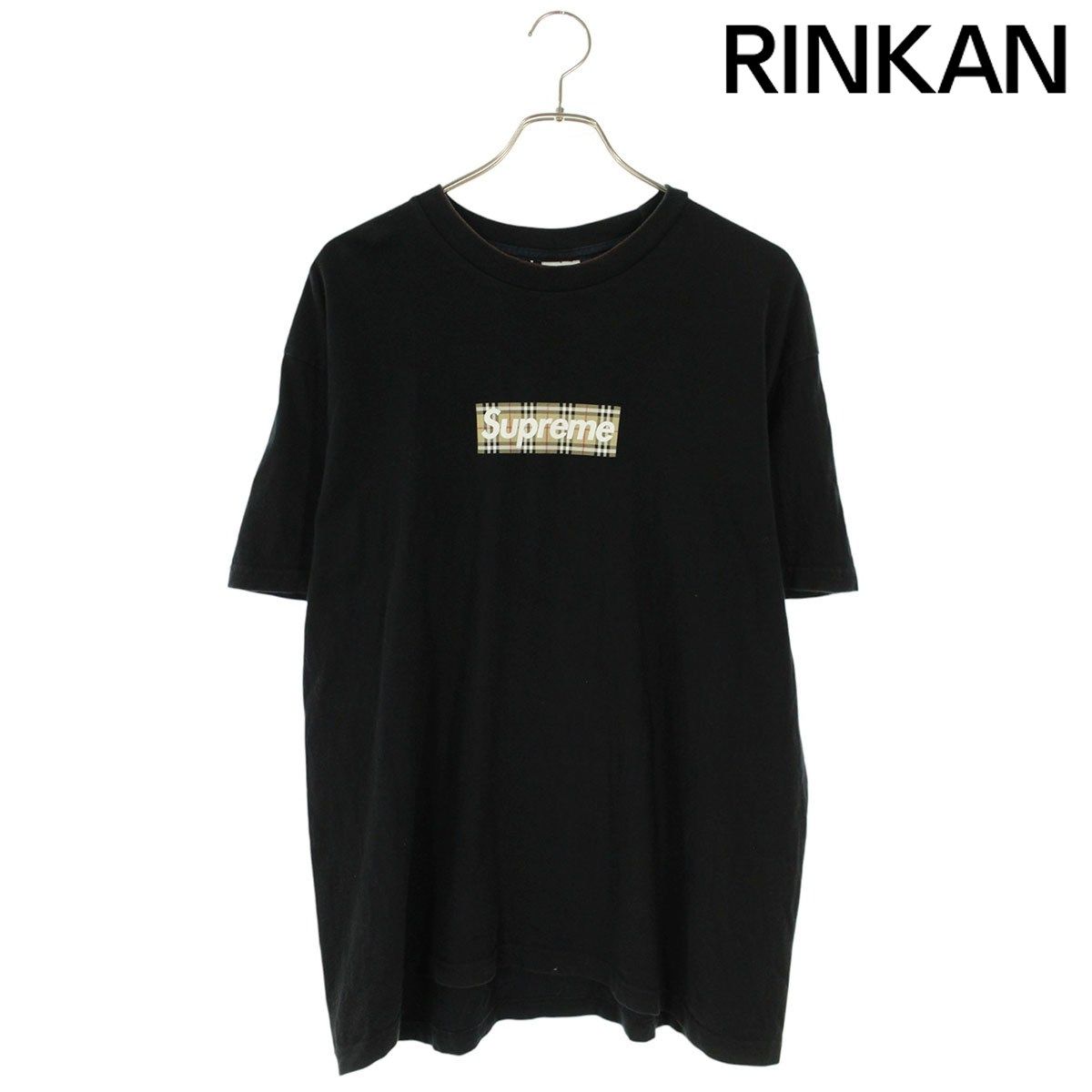 Supreme®/Burberry® Box Logo Tee L バーバリー シュプリーム 22SS