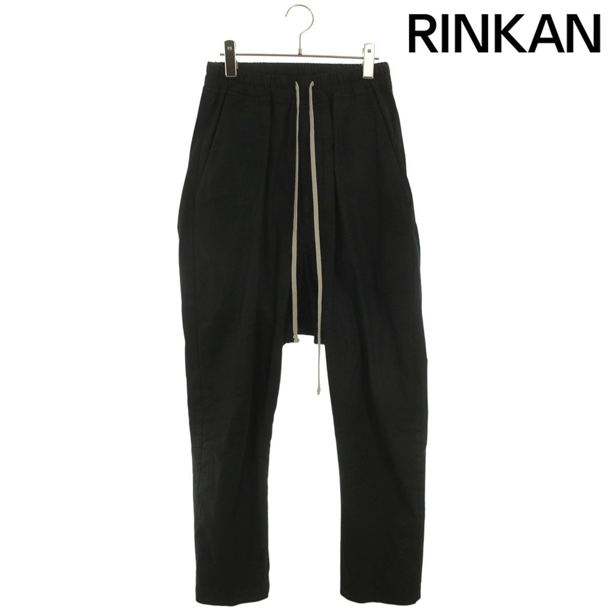 『リックオウエンス』 (52) ドローストリング サルエルパンツ リックオウエンス RU01D3380-TE DRAWSTRING LONG ドローストリング