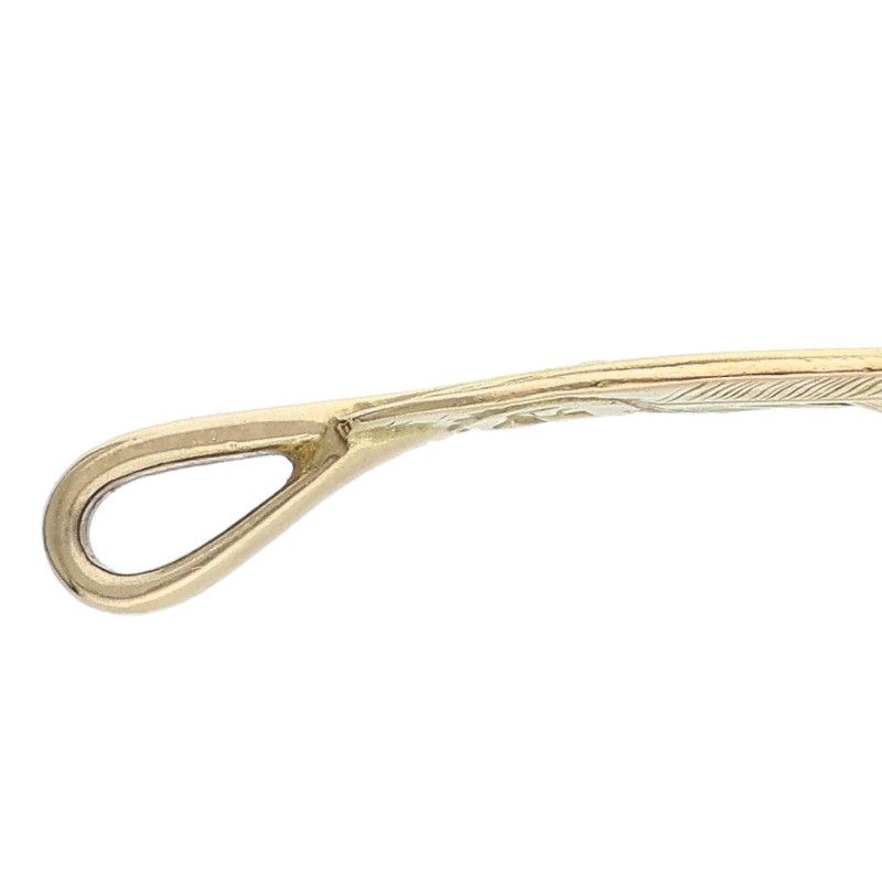 ゴローズ 全金フェザー 大 左向き ネックレストップ メンズ 大 - メルカリ