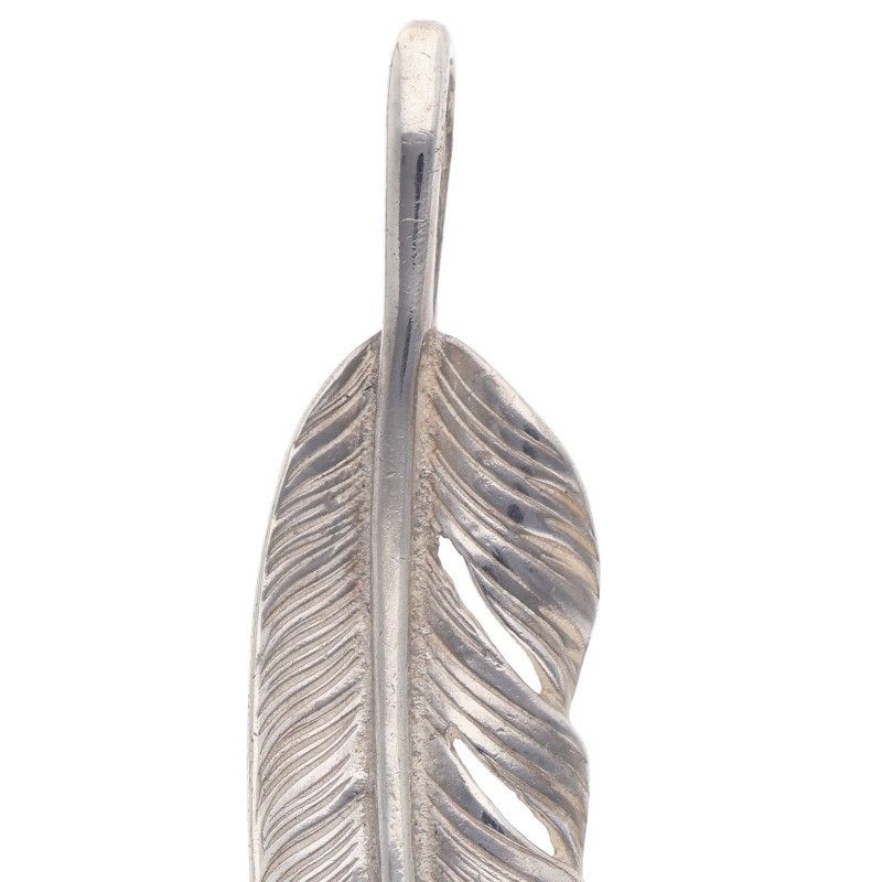 ゴローズ オールド先金特大フェザー 右向き ネックレストップ メンズ