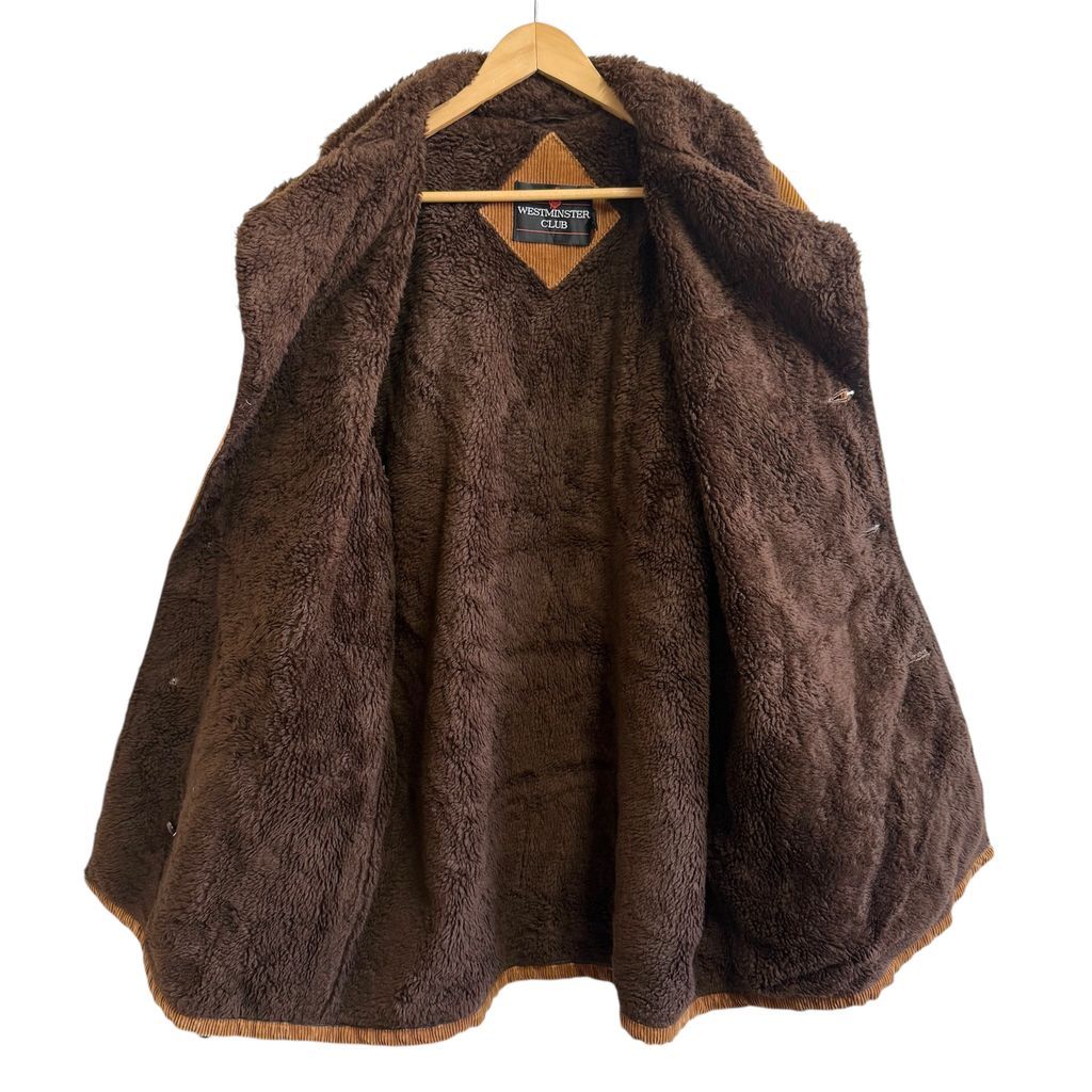 USA製 WESTMINSTER CLUB ギャングコート コーデュロイボアジャケット