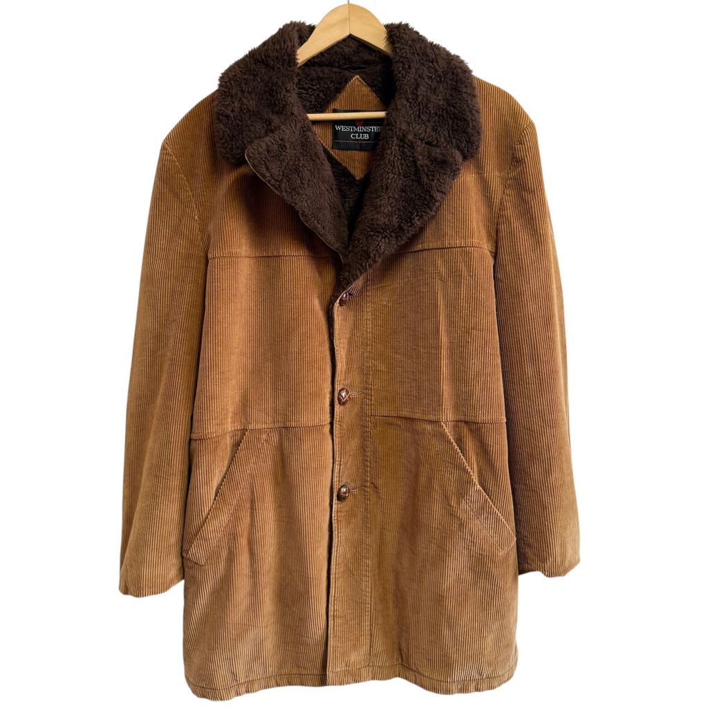 USA製 WESTMINSTER CLUB ギャングコート コーデュロイボアジャケット
