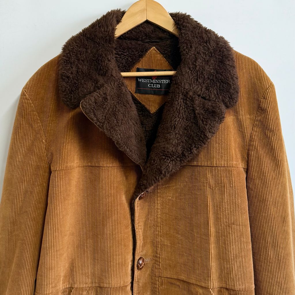 USA製 WESTMINSTER CLUB ギャングコート コーデュロイボアジャケット