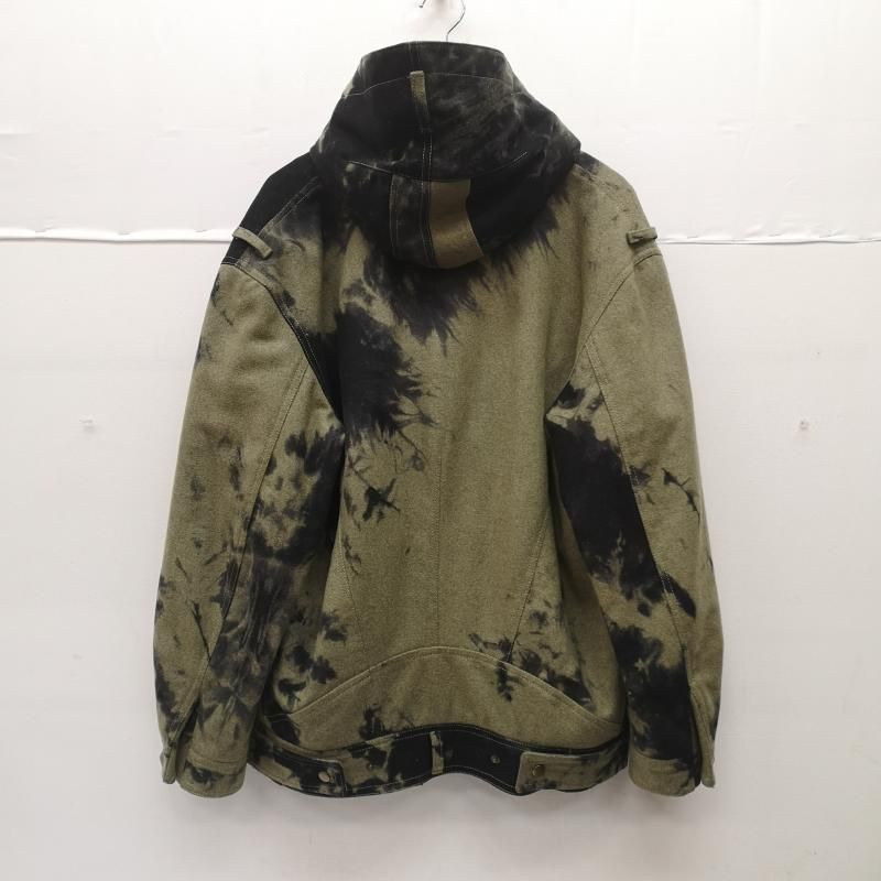 ジョンガリアーノ 00s 本人期 タイダイ 変形 ウール ジャケット