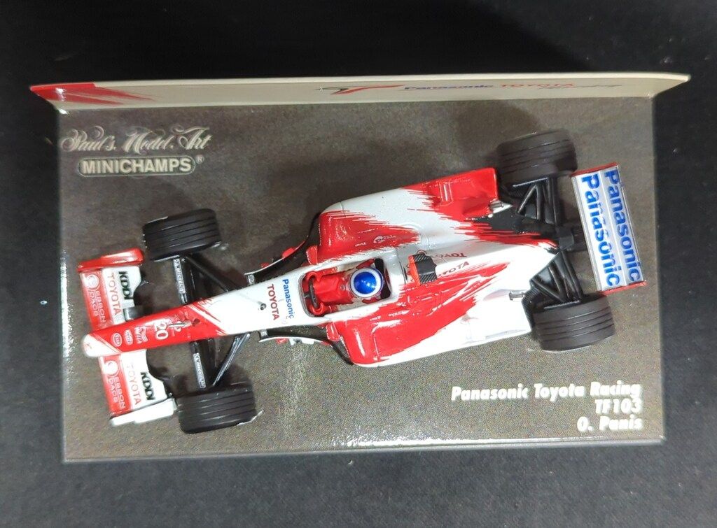 MINICHAMPS パナソニック トヨタ TF103 F1 model Minichamps 1/43 Panasonic Toyota Racing TF103 #20 O