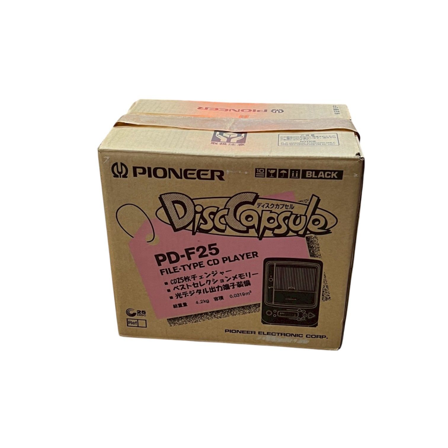 Pioneer パイオニア　PD-F25 r CDプレーヤー Pioneer パイオニア PD-F25 r CDプレーヤー 【公式通販】