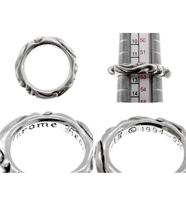 クロムハーツ CHROME HEARTS 【 SCRL BAND 】 スクロールバンド