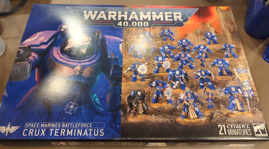 GAMES WORKSHOP WARHAMMER40000 SPACE MARINES Crux Terminatus 滅殺