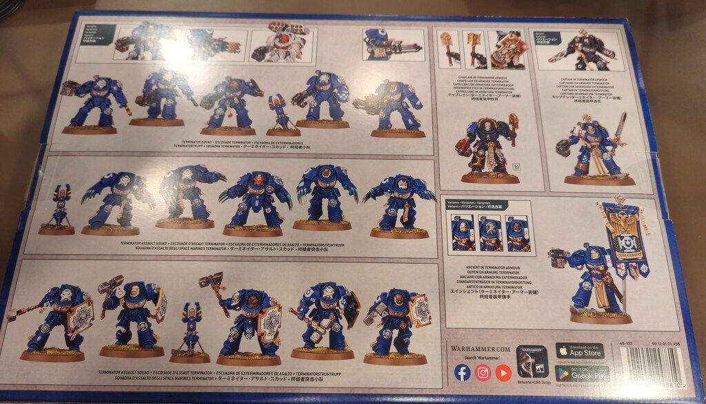 GAMES WORKSHOP WARHAMMER40000 SPACE MARINES Crux Terminatus 滅殺