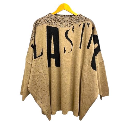 ビバ BIBA biba renaissance ニット ドロップショルダー ウール混 長袖