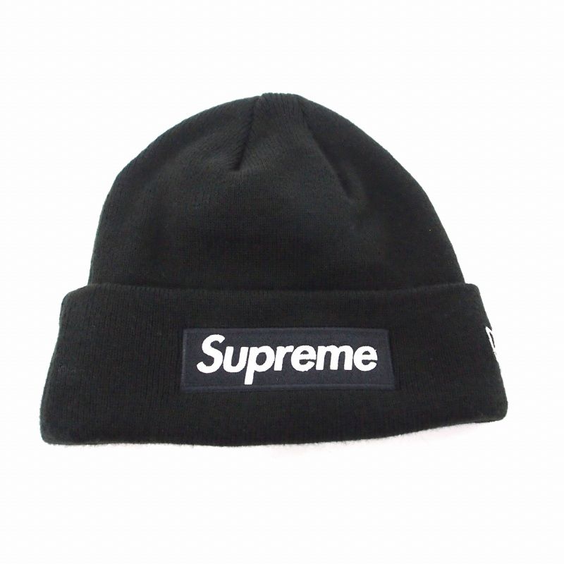 Supreme ビーニー シュプリーム Beanie ニット帽 キャップ 黒 シュプリーム SUPREME 21FW Box Logo Beanie ボックスロゴ ビーニー