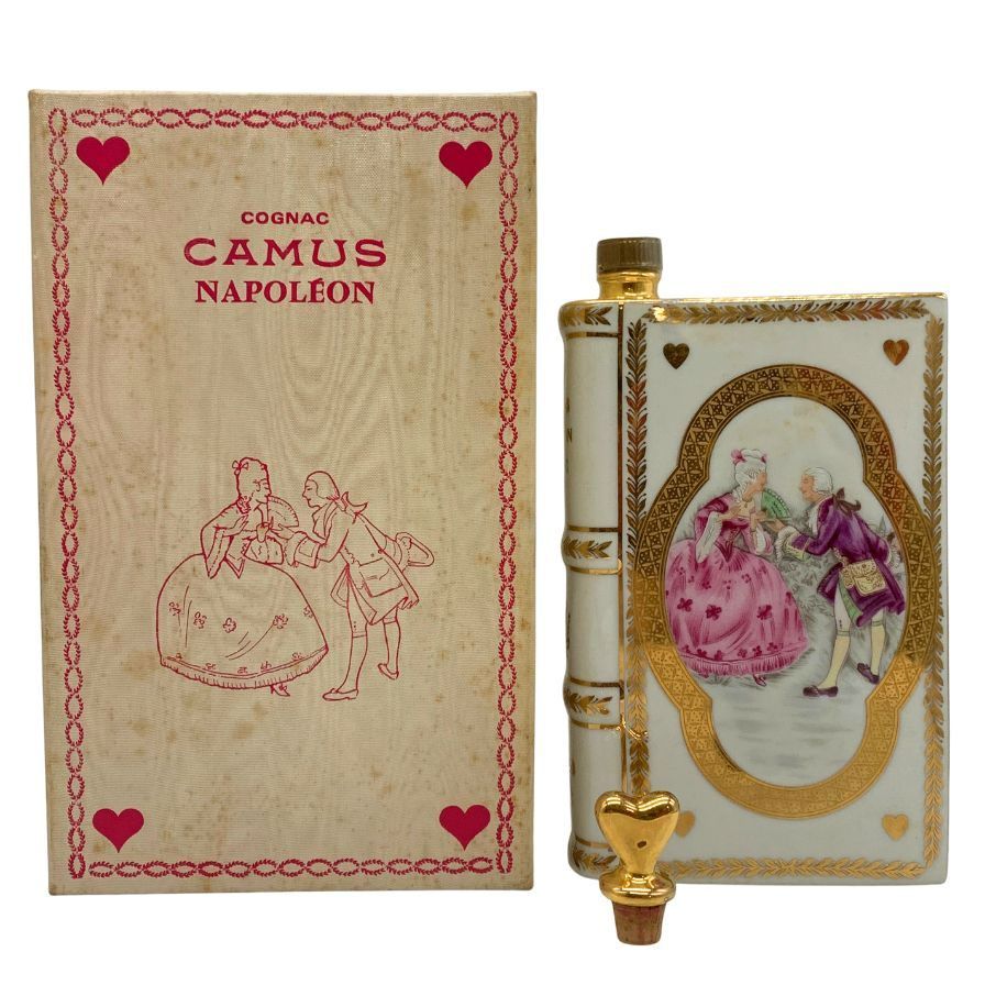 カミュ ナポレオン ブック 紳士と淑女 天使の戯れ 陶器 700ml 【B3
