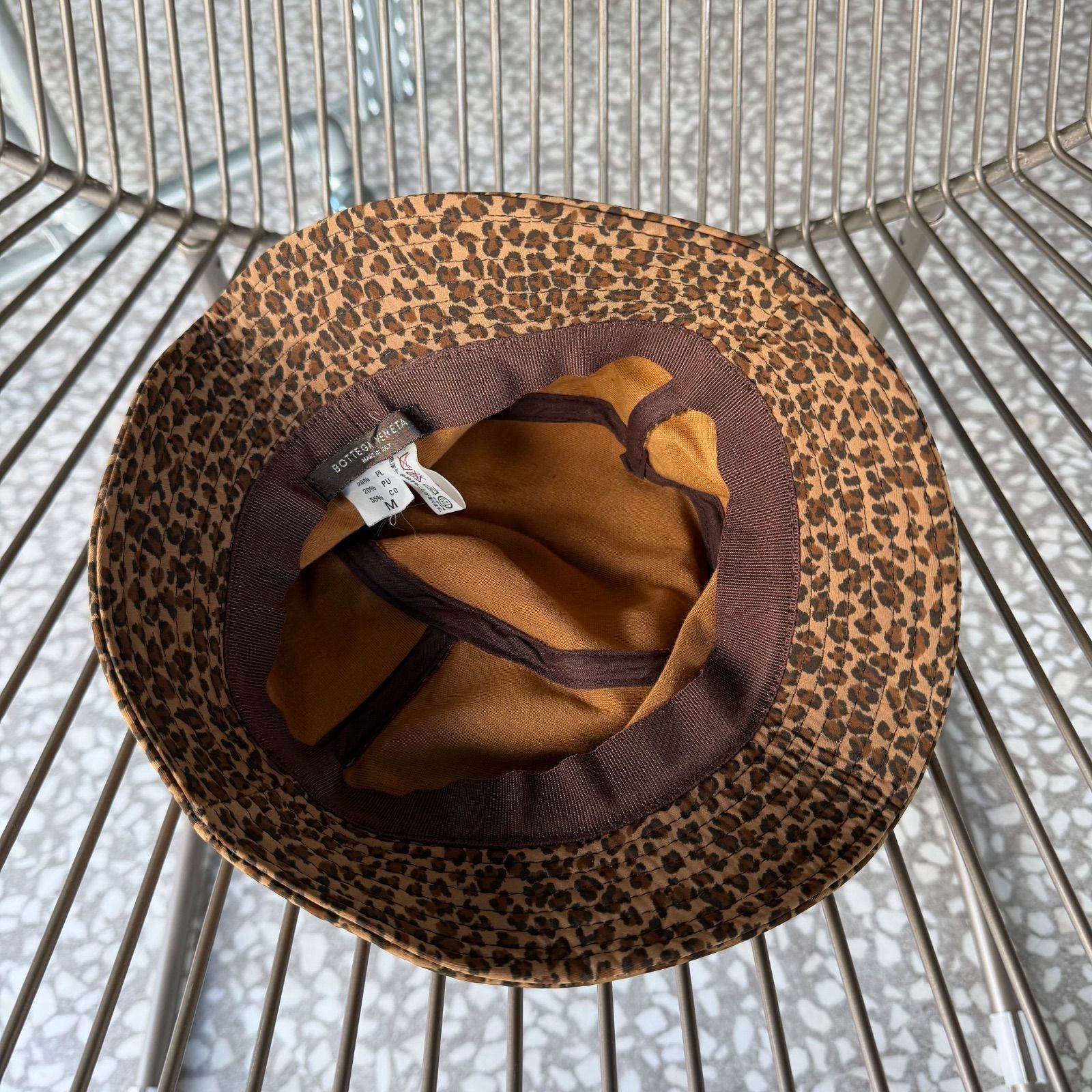BOTTEGA VENETA / old leopard bucket hat ボッテガ ユニセックス 帽子