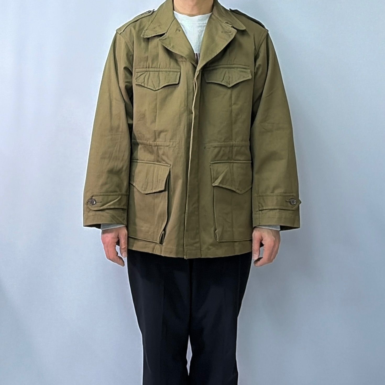 未使用☆60s☆フランス軍☆M47 後期ミリタリージャケット☆26☆XL
