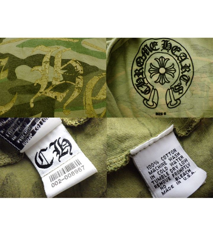 クロムハーツ CHROME HEARTS 【 CH T-SHIRT 】 ホースシュー バック