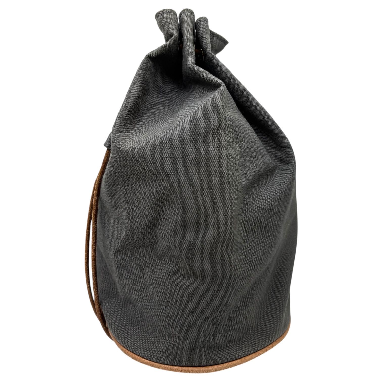 HERMES(エルメス) Polochon Mimir Drawstring Knapsack Shoulder Bag