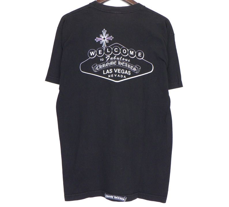 CHROME HEARTS バックプリント Tシャツ 2T クロムハーツ CHROME HEARTS 【 CH T-SHRT LTD 】 ラスベガス限定