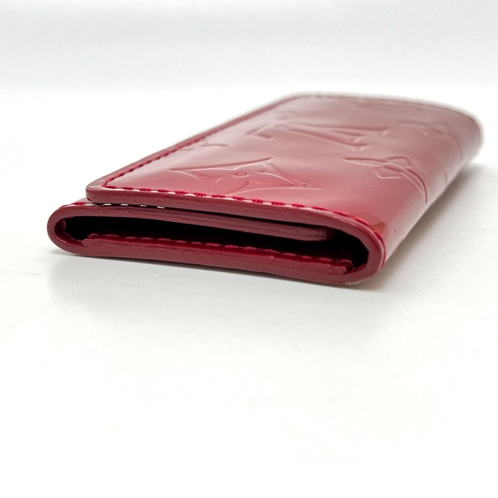 【ルイヴィトン】ミュルティクレ4 ヴェルニ レッド M91211 4連キーケース ルイヴィトン LOUIS VUITTON キーケース ミュルティクレ 4連