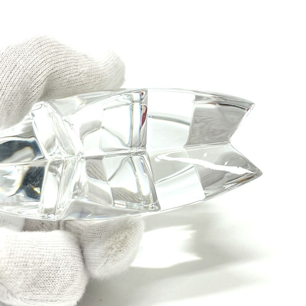 Baccarat バカラ オブジェ サンザンスター クリスタルガラス クリア
