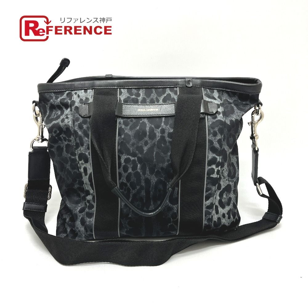 DOLCE&GABBANA ドルチェアンドガッバーナ トートバッグ レオパード