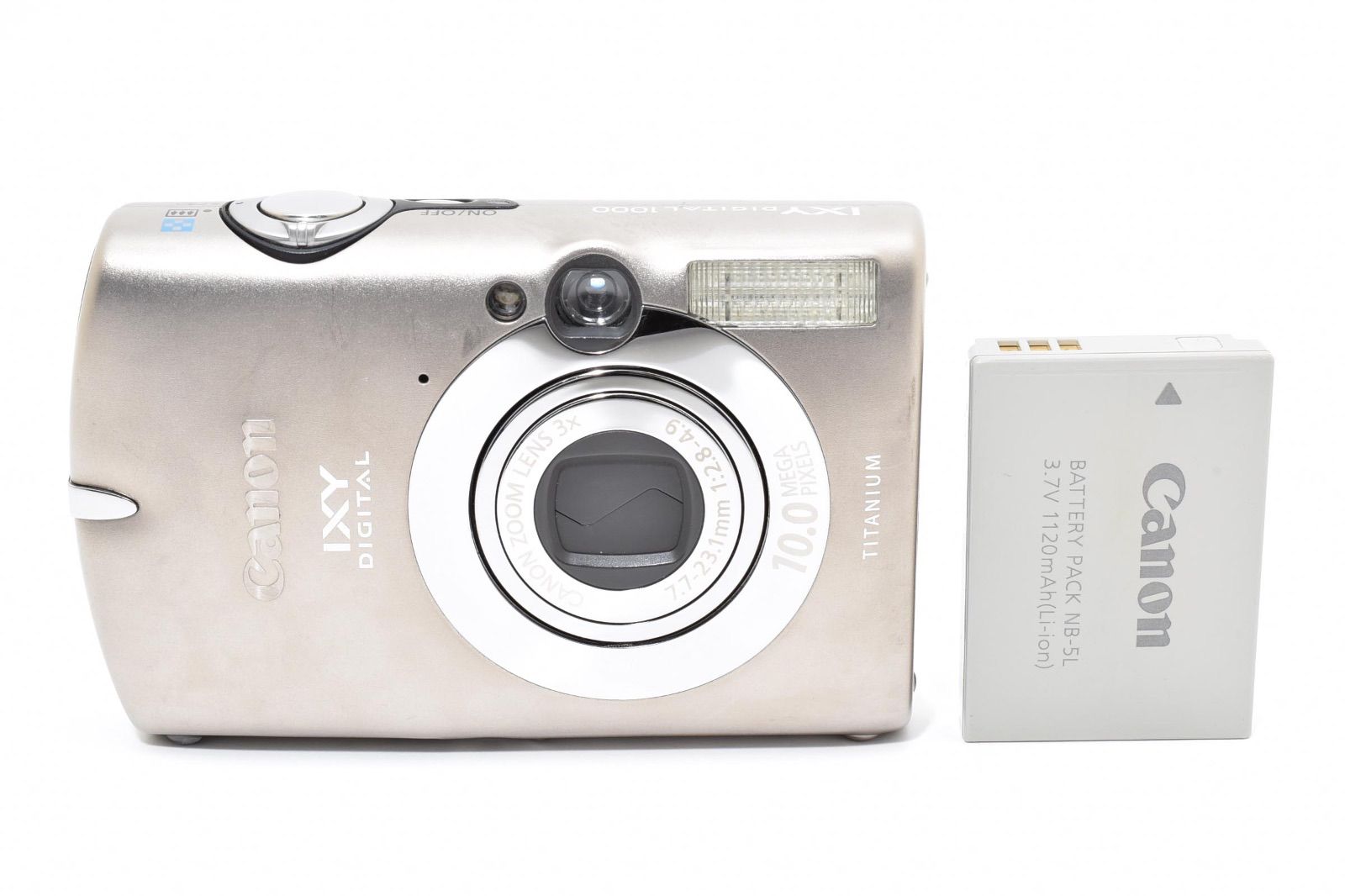 ☆実用品☆ Canon キャノン IXY DIGITAL 1000 PC1206 イクシーデジタル