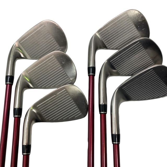 中古】 プロギア RED チタンフェース(2016) 7S アイアンセット IR RED