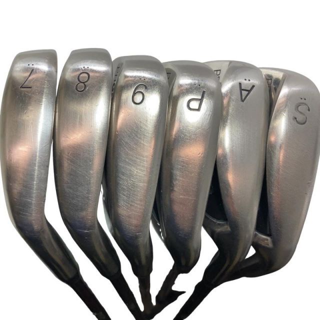 中古】 プロギア RED チタンフェース(2016) 7S アイアンセット IR RED