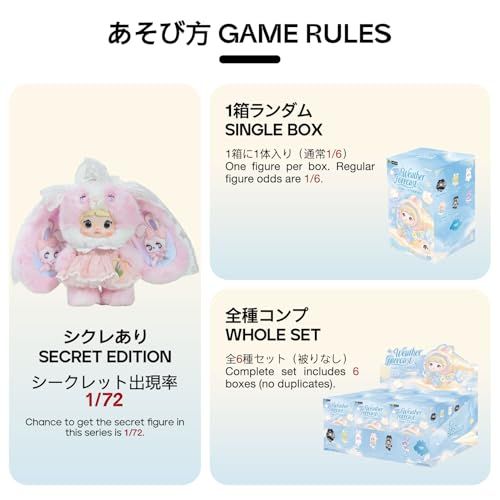 TOP TOY × Nommi「天気予報」シリーズ ぬいぐるみ ペンダント【1ピース