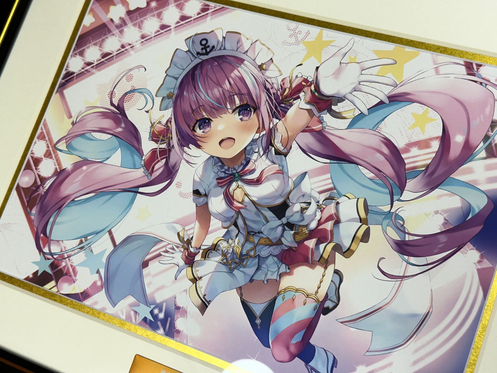 湊あくあ 3rd Anniversary 複製原画 ホロライブ - メルカリ