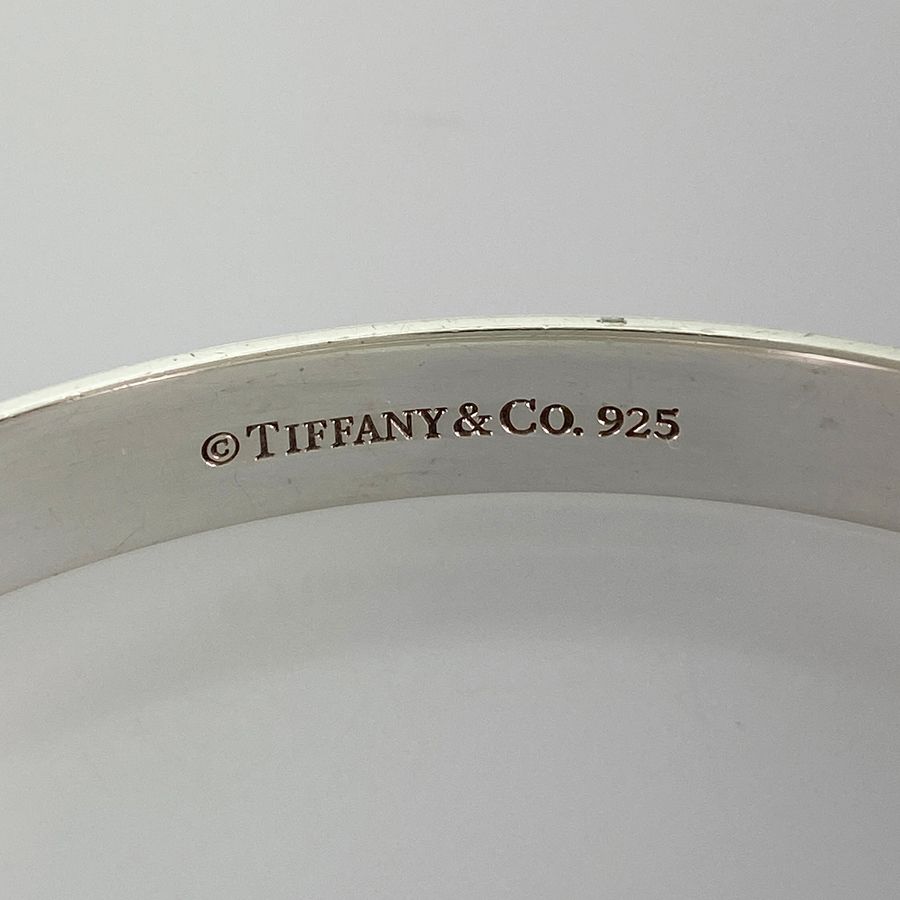 ティファニー TIFFANY&Co. ミルグレイン Sv925 バングル sss【中古