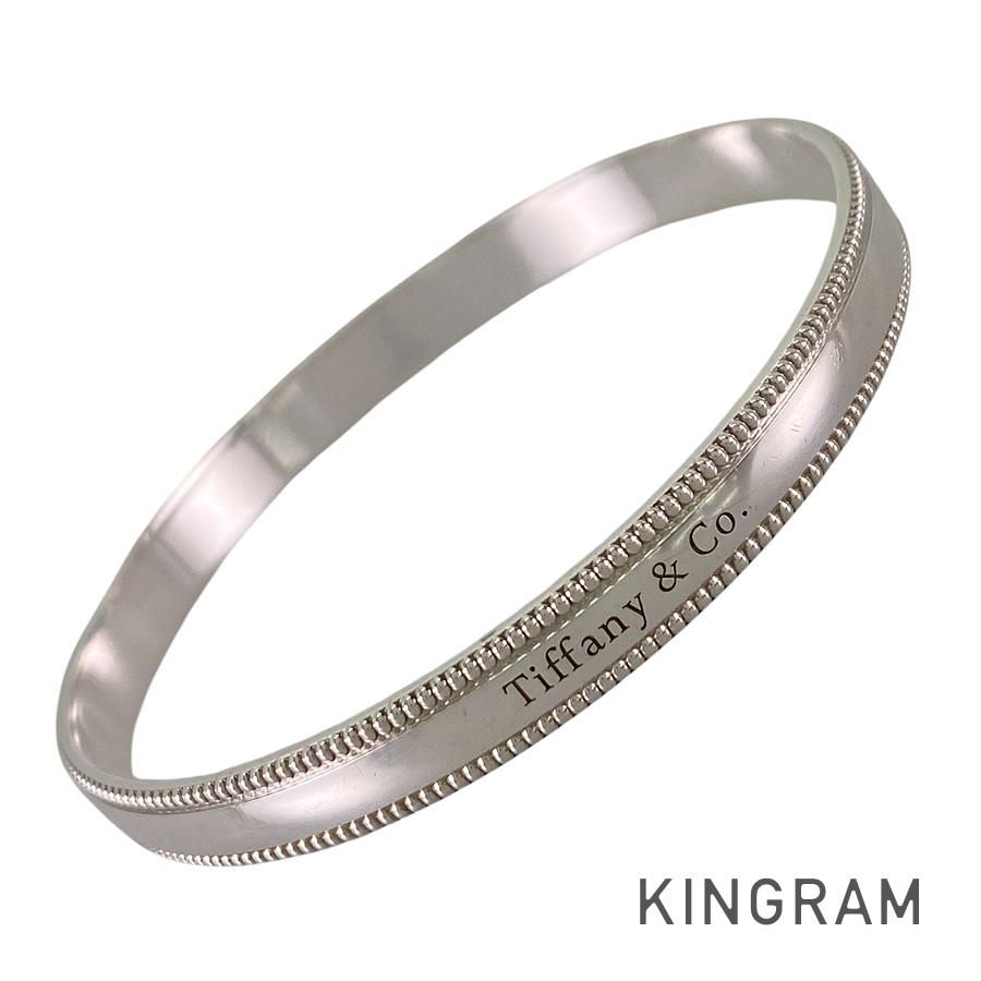 ティファニー　ミルグレインバングル　Tiffany ティファニー TIFFANY&Co. ミルグレイン Sv925 バングル sss【中古