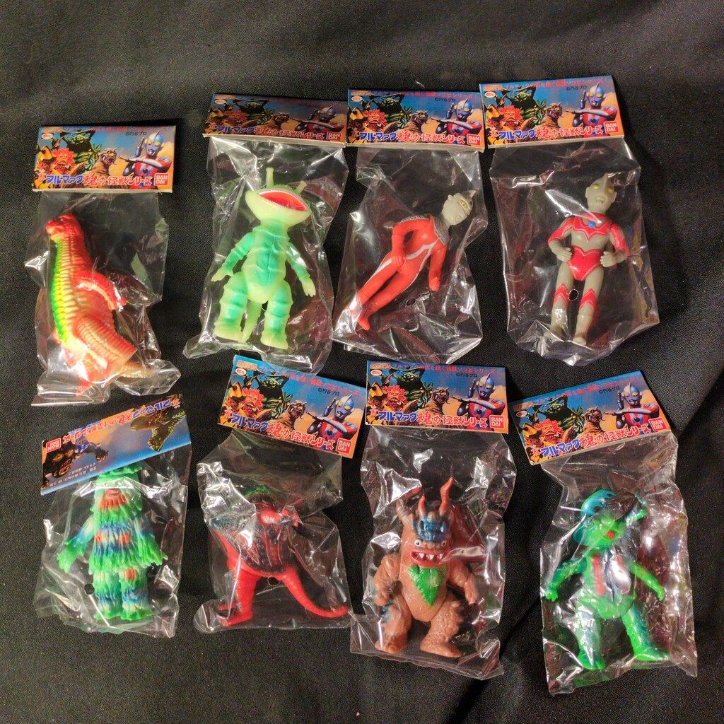 バンダイ 真ブルマァク魂2 ウルトラ兄弟対大怪獣軍団 全8種セット