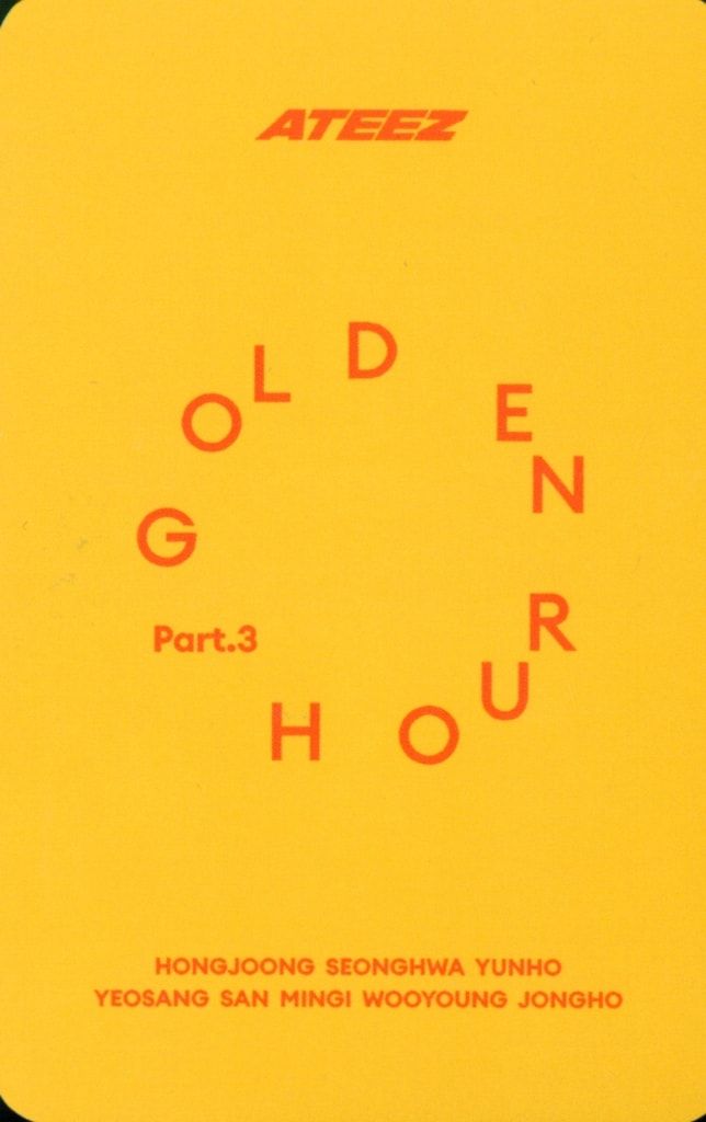 ATEEZ 事前収録参加 SAN GOLDEN HOUR:Part.3 1週目 - メルカリ