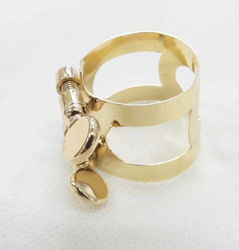 ビュッフェ・クランポン）Bbクラリネットリガチャー ピンクゴールド