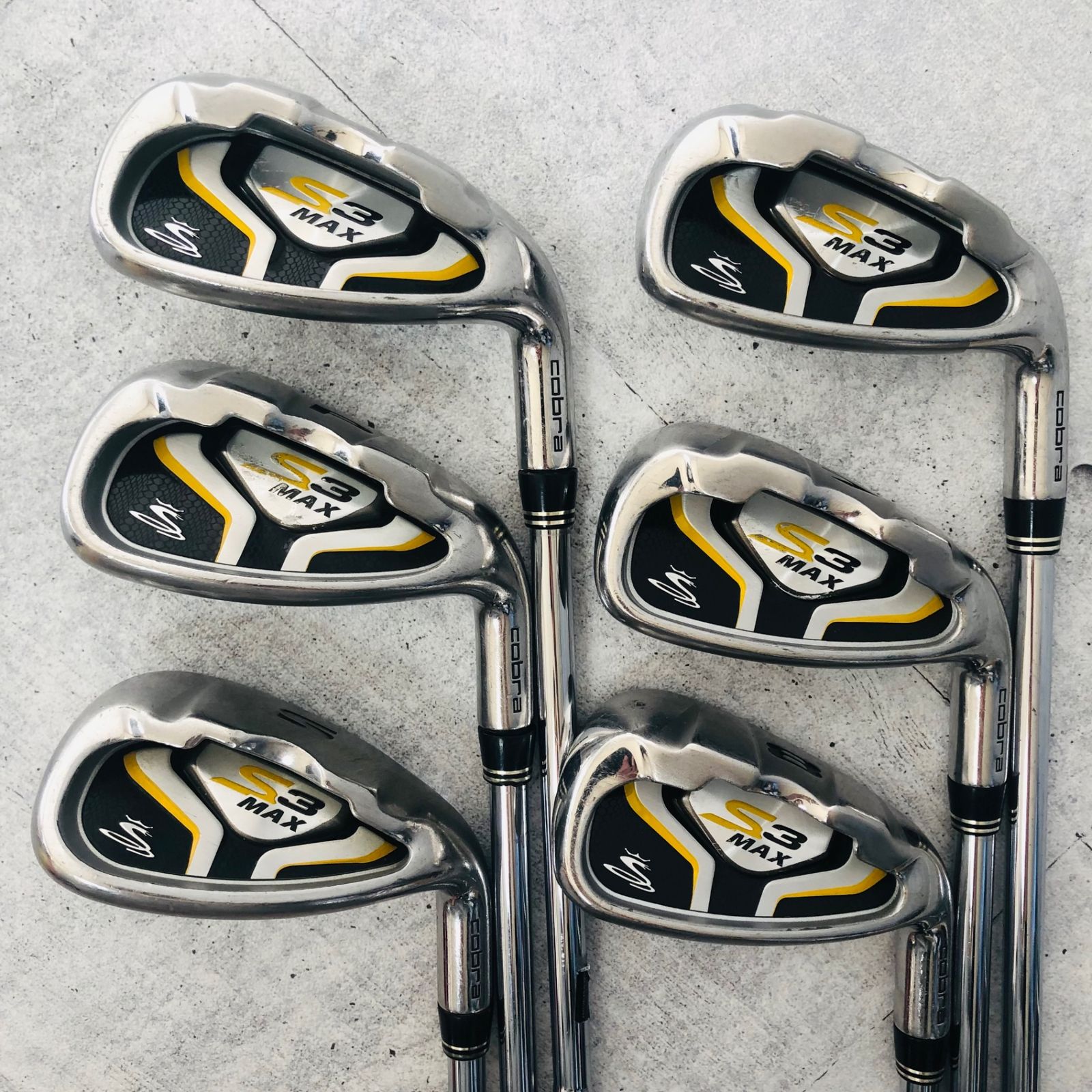 Cobra コブラ S3 MAX マックス 6本 メンズ ゴルフ クラブ セット